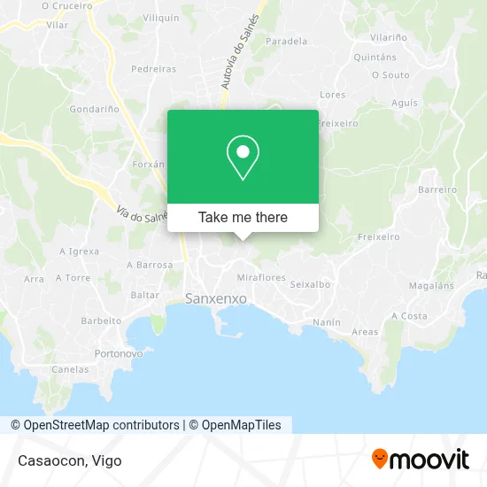 Casaocon map