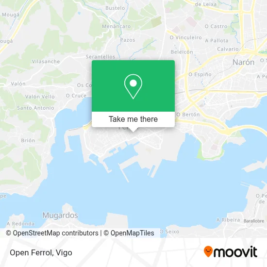 Open Ferrol map