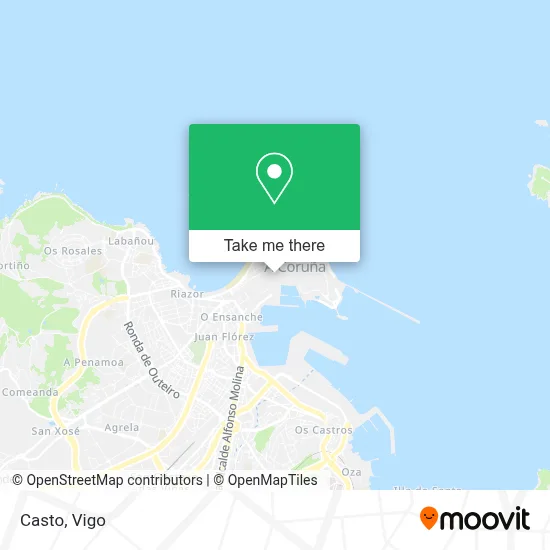 Casto map