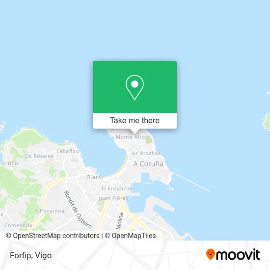 mapa Forfip