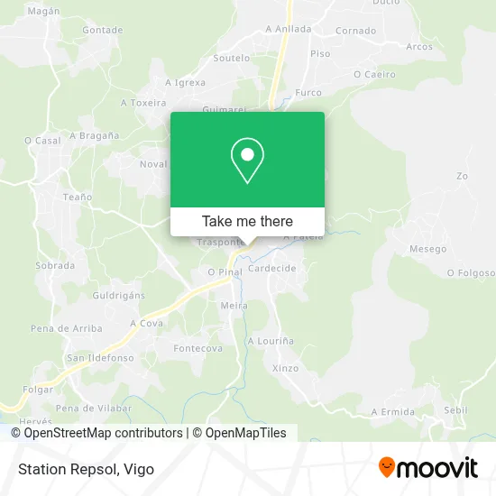 Station Repsol map