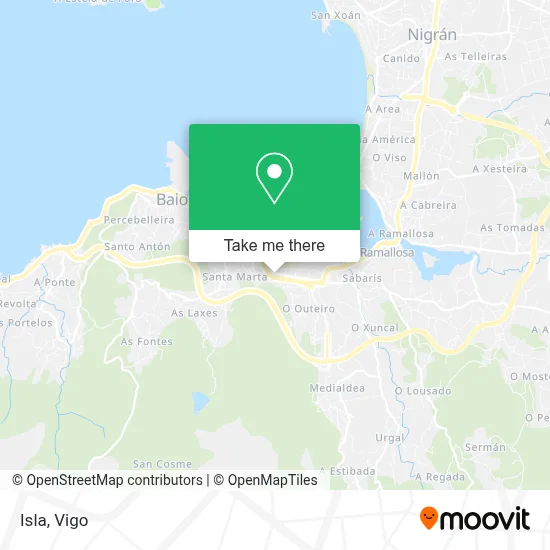 Isla map