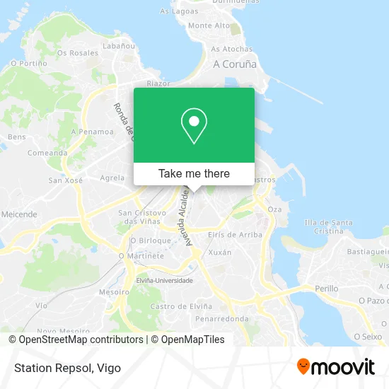 Station Repsol map