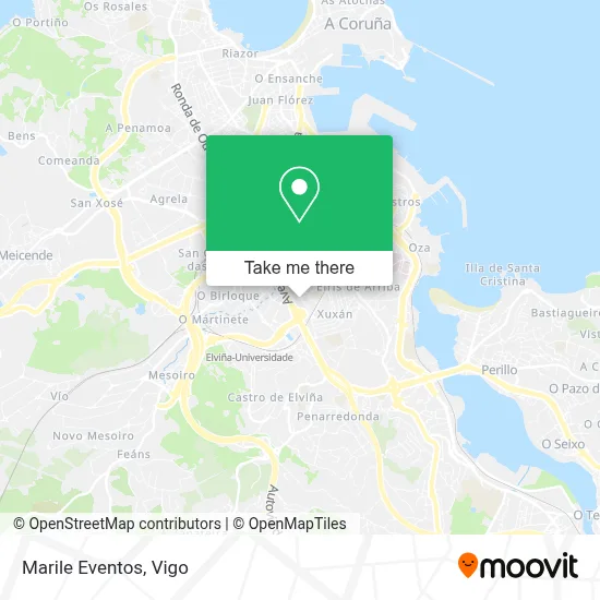 Marile Eventos map