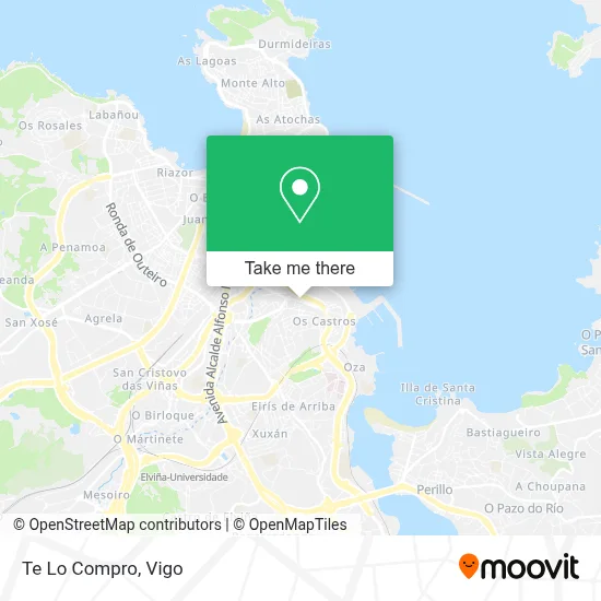 Te Lo Compro map