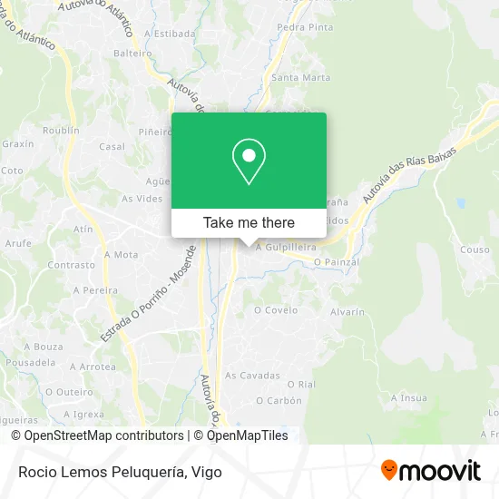 Rocio Lemos Peluquería map