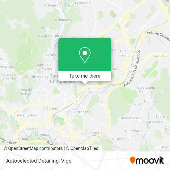 Autoselected Detailing map