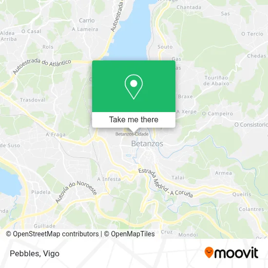 mapa Pebbles