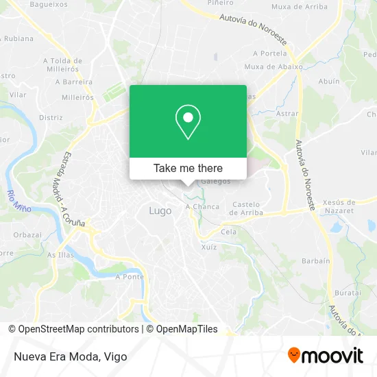 Nueva Era Moda map
