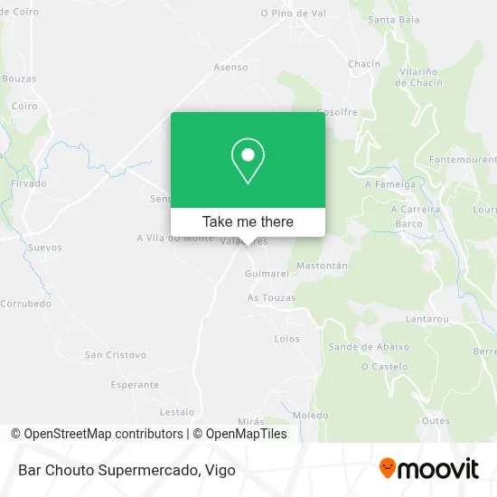 Bar Chouto Supermercado map