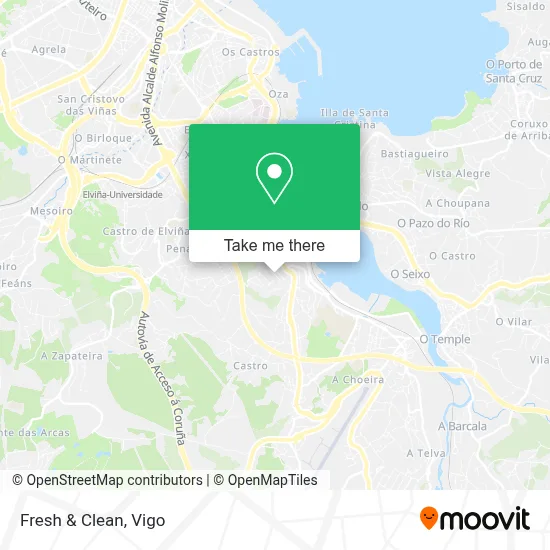 Fresh & Clean map