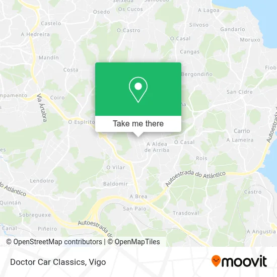 Doctor Car Classics map