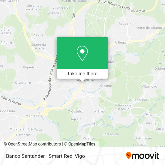Banco Santander - Smart Red map