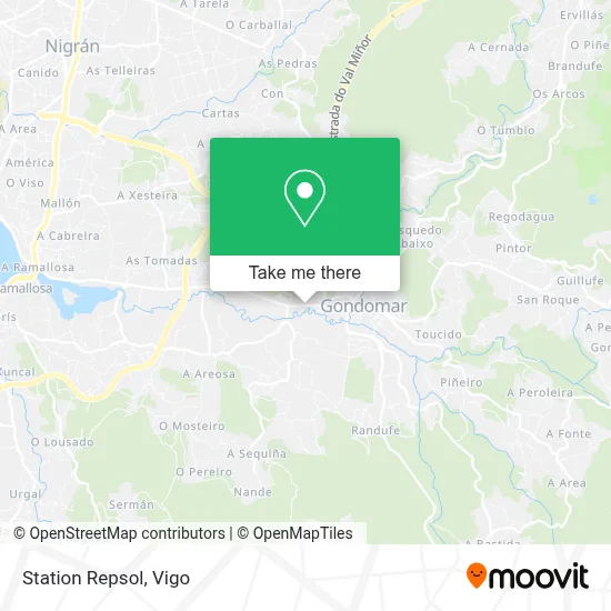 Station Repsol map