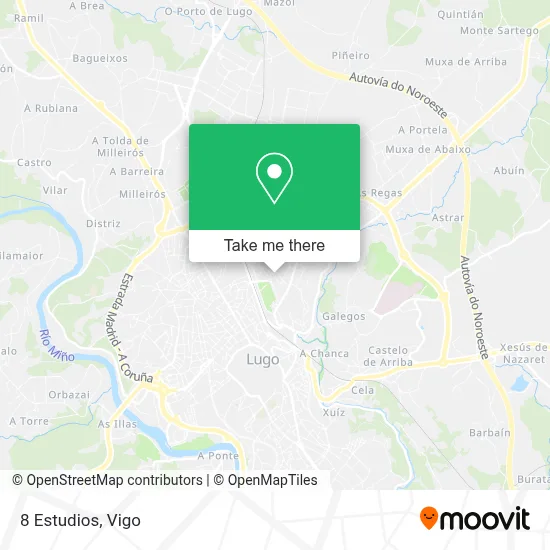 8 Estudios map