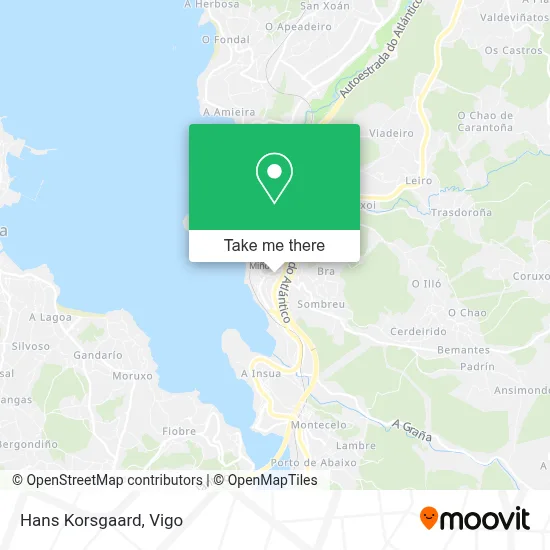 Hans Korsgaard map