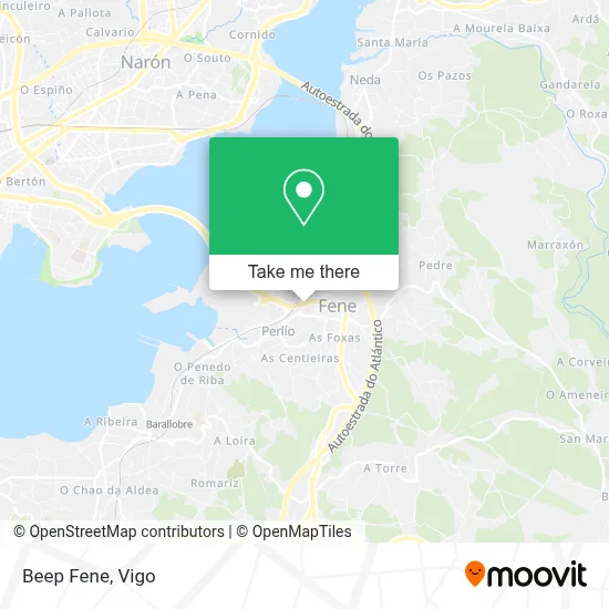 Beep Fene map