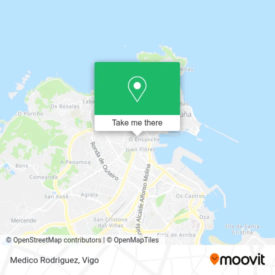 Medico Rodriguez map