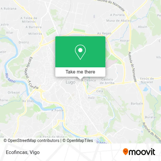 Ecofincas map