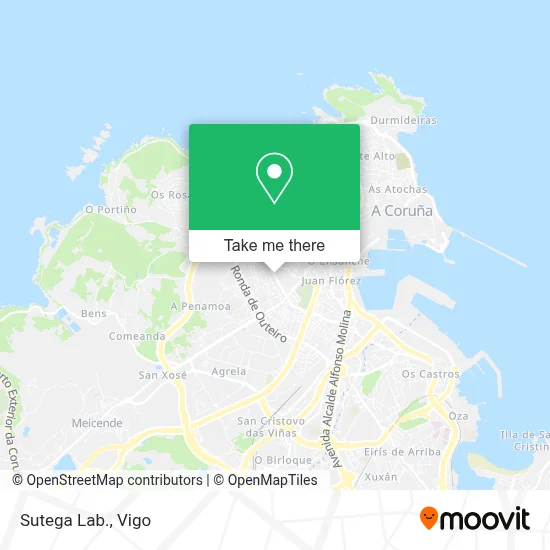 Sutega Lab. map