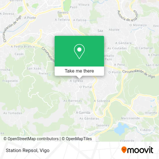 Station Repsol map