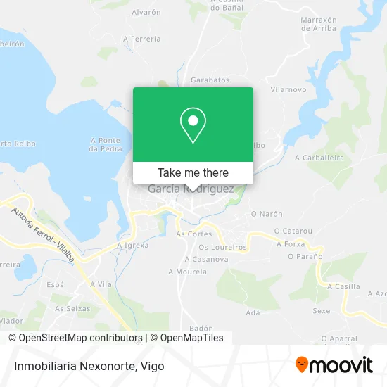 mapa Inmobiliaria Nexonorte