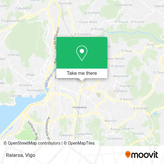 Ralarsa map
