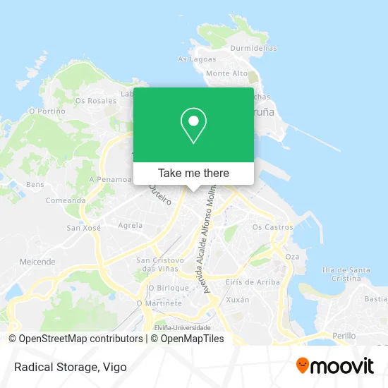 Radical Storage map