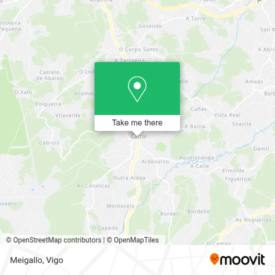 Meigallo map