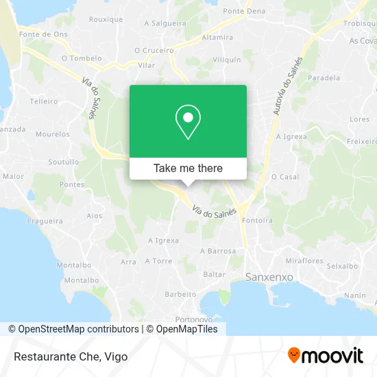 Restaurante Che map