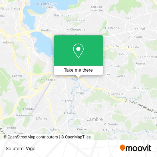 Solutem map