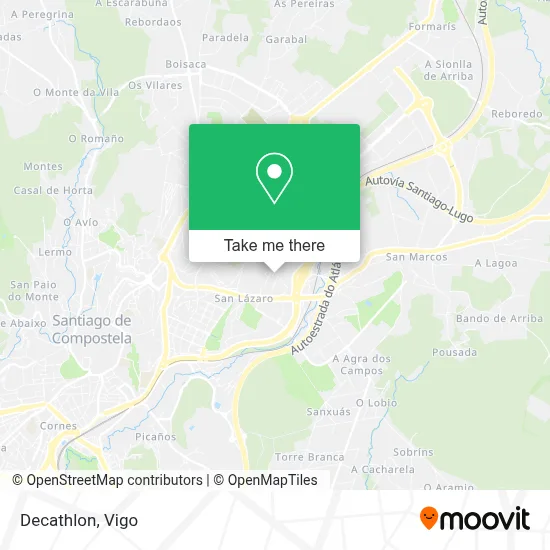 Decathlon map