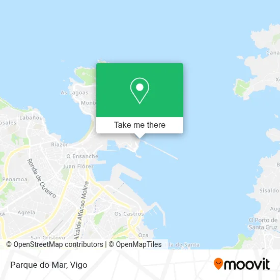 Parque do Mar map