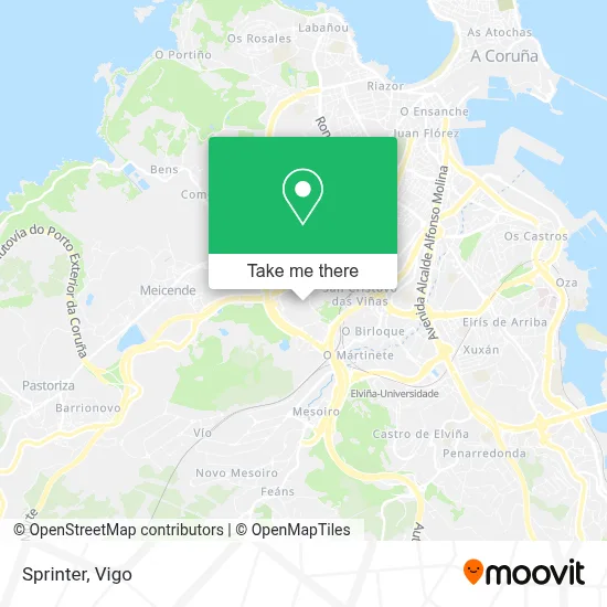 Sprinter map