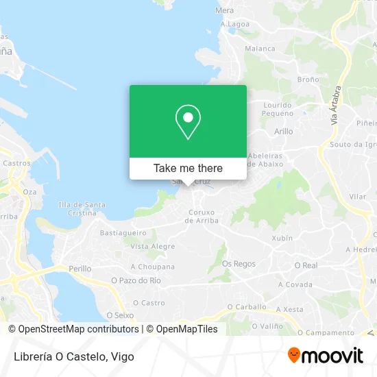 Librería O Castelo map