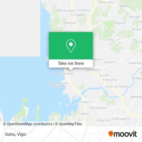 Soho map