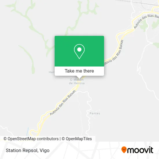 Station Repsol map
