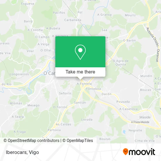Iberocars map