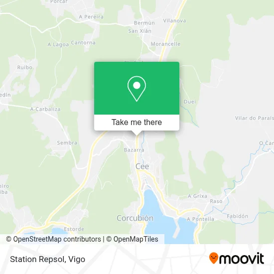 Station Repsol map