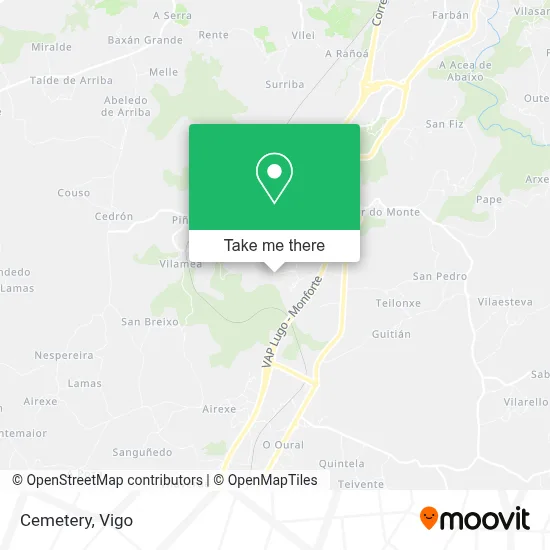 Cemetery map