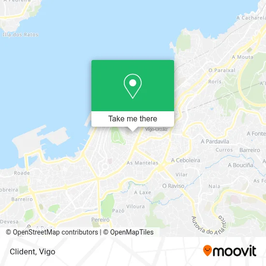Clident map