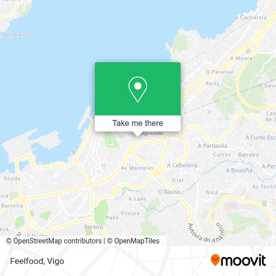 Feelfood map