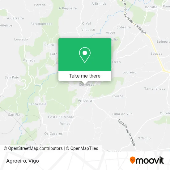 Agroeiro map