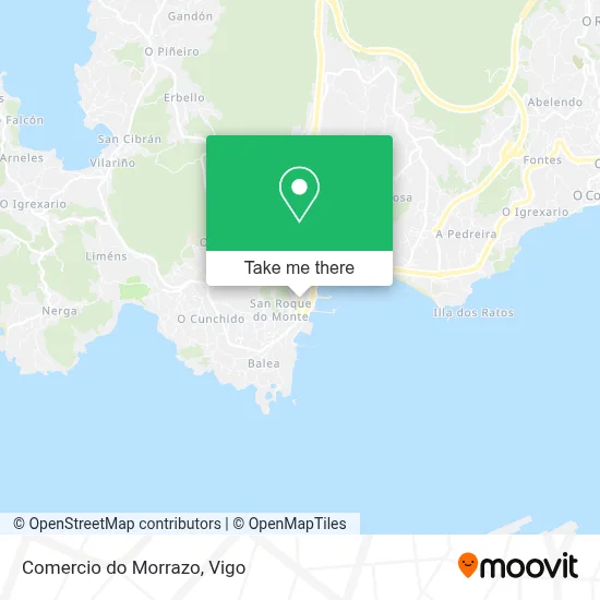 Comercio do Morrazo map