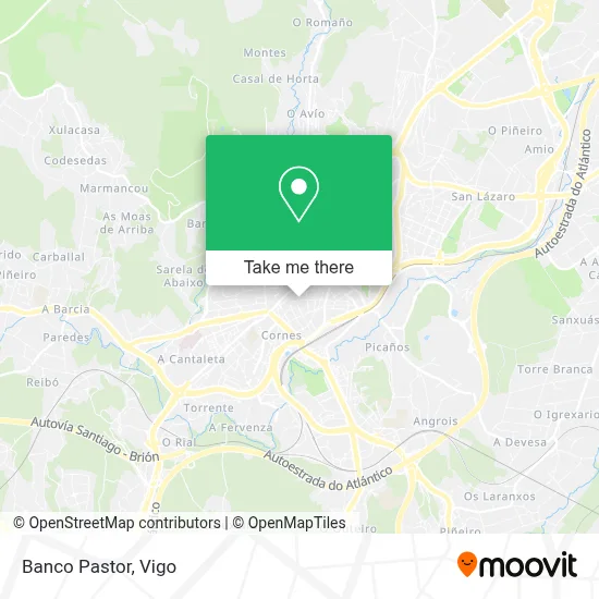 Banco Pastor map