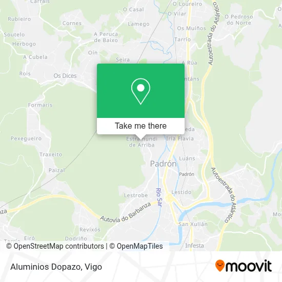Aluminios Dopazo map