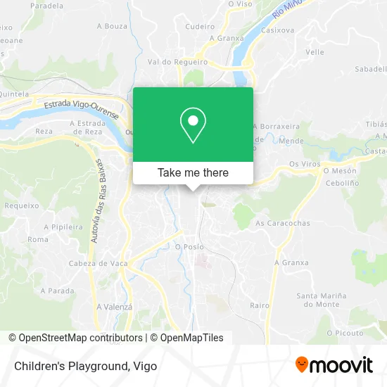 Parque Infantil map