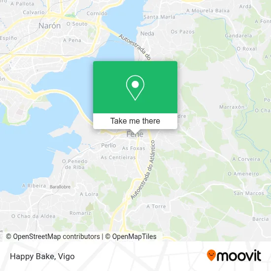 Happy Bake map