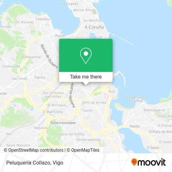 Peluquería Collazo map