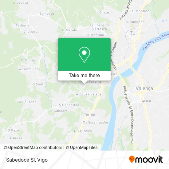 Sabedoce Sl map